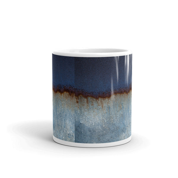 Blue Glaze Look Coffee Mug